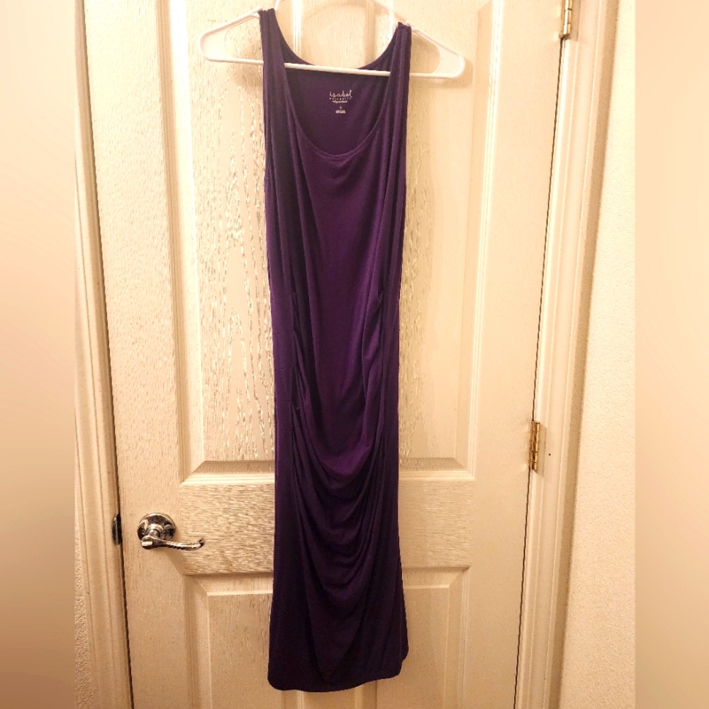 Bodycon maternity tank dress